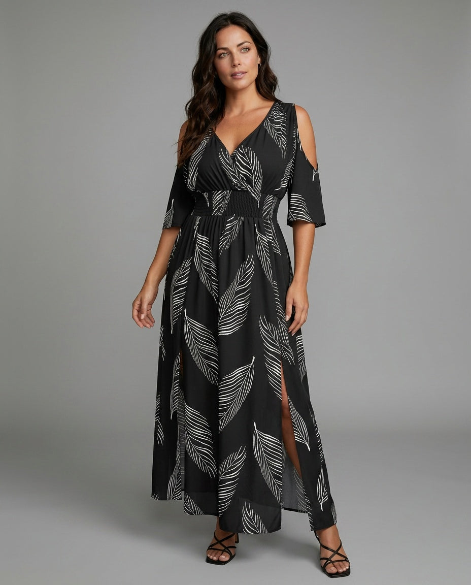 Layla | Bohemian Split Hem Maxi Dress