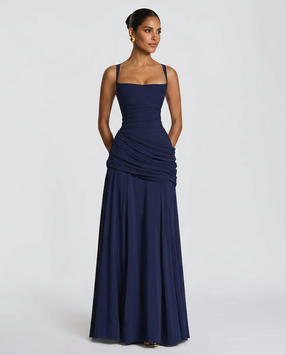 Sura | Off-Shoulder Flowy Maxi Dress