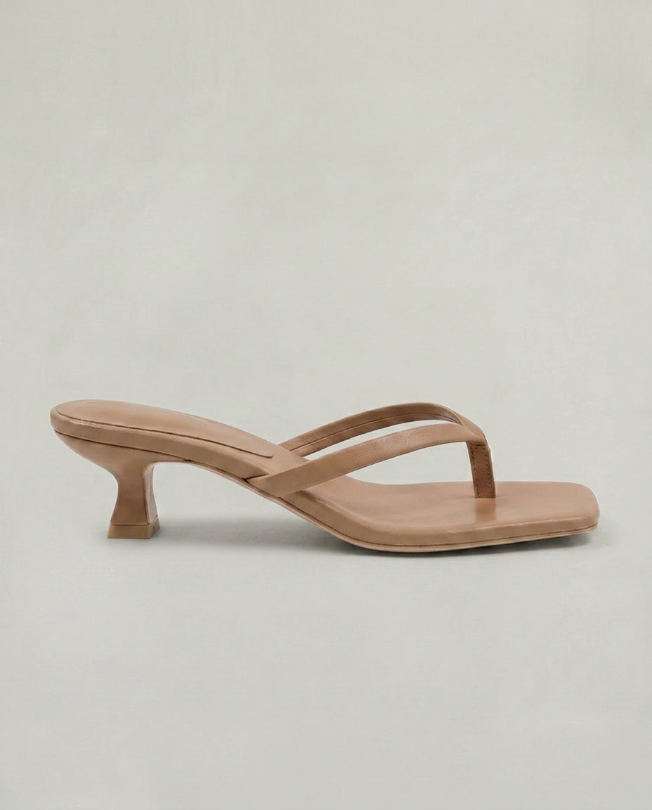 Colette | Strappy Kitten Heel Sandals