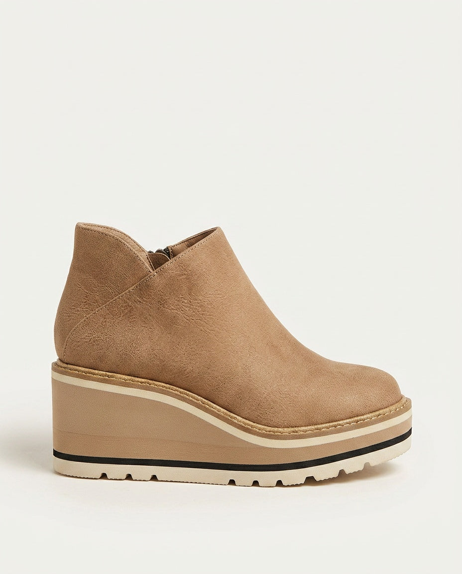 Cleona | Waterproof Side Zip Ankle Boots