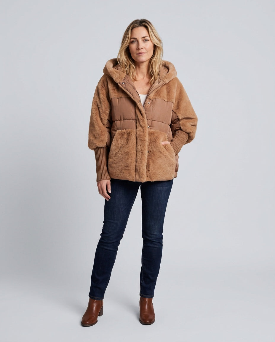 Orla | Tailored Mid-Length Hooded Coat