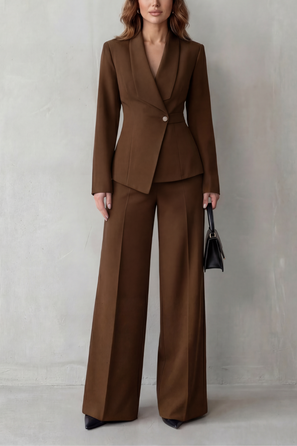 Valdérie | Sculpted Waist Tailored Suit Set