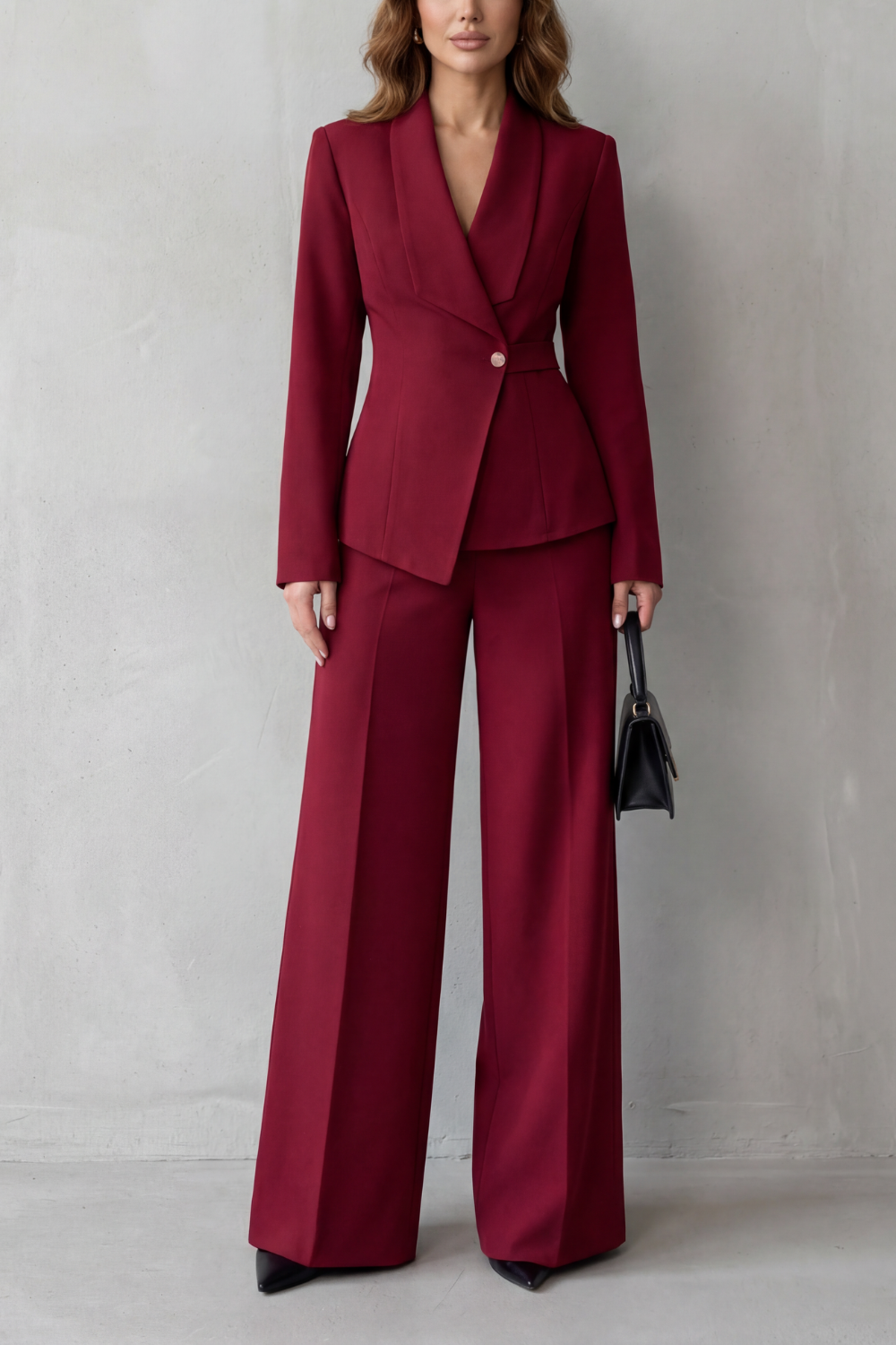 Valdérie | Sculpted Waist Tailored Suit Set