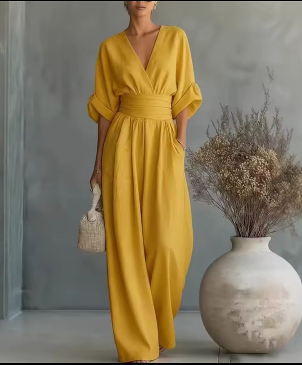 Britta | Relaxed Wide-Leg Everyday Jumpsuit