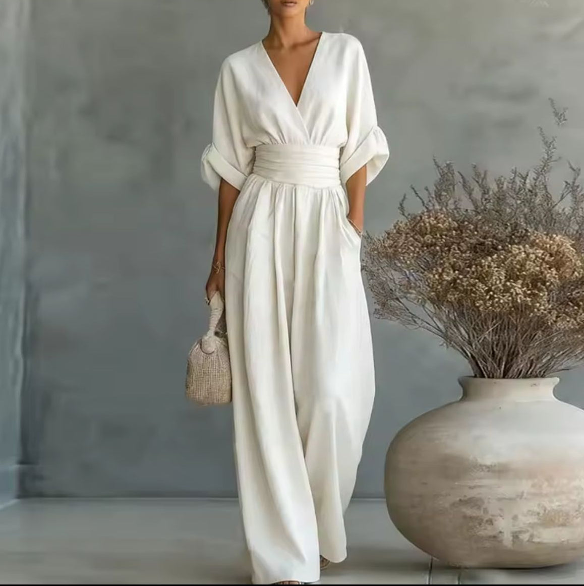 Britta | Relaxed Wide-Leg Everyday Jumpsuit