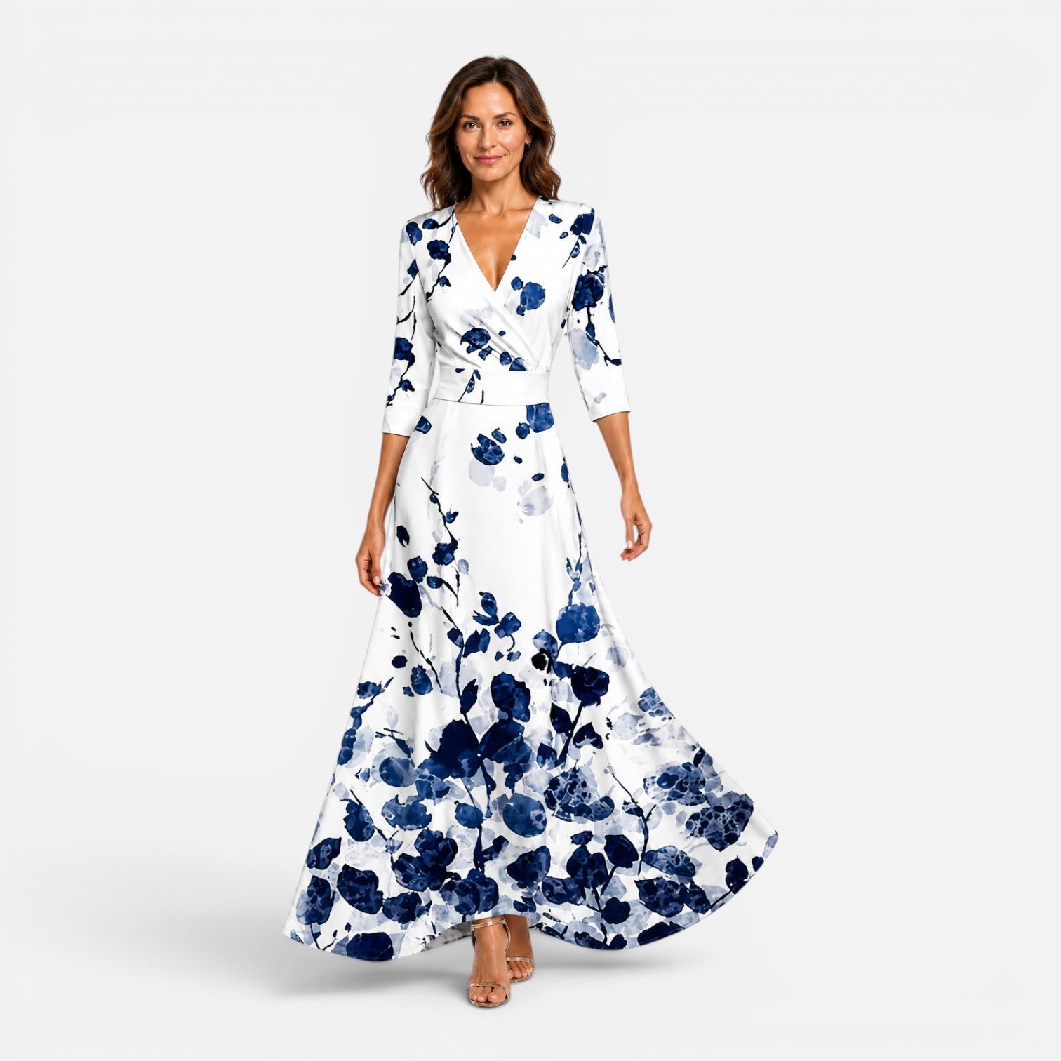 Frankie | Floral Wrap Maxi Dress