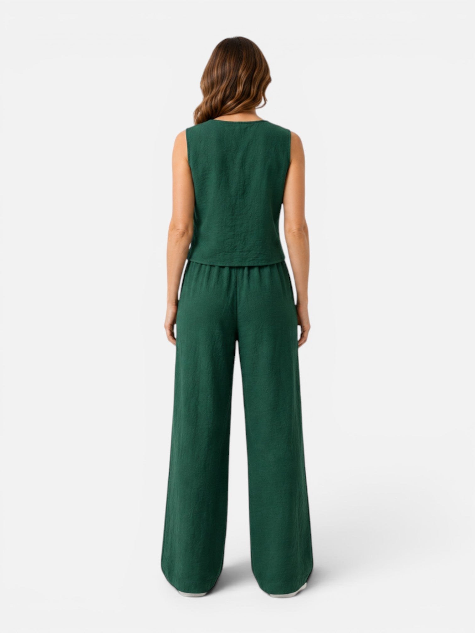 Scarlett | Lightweight Wide-Leg Two-Piece Set