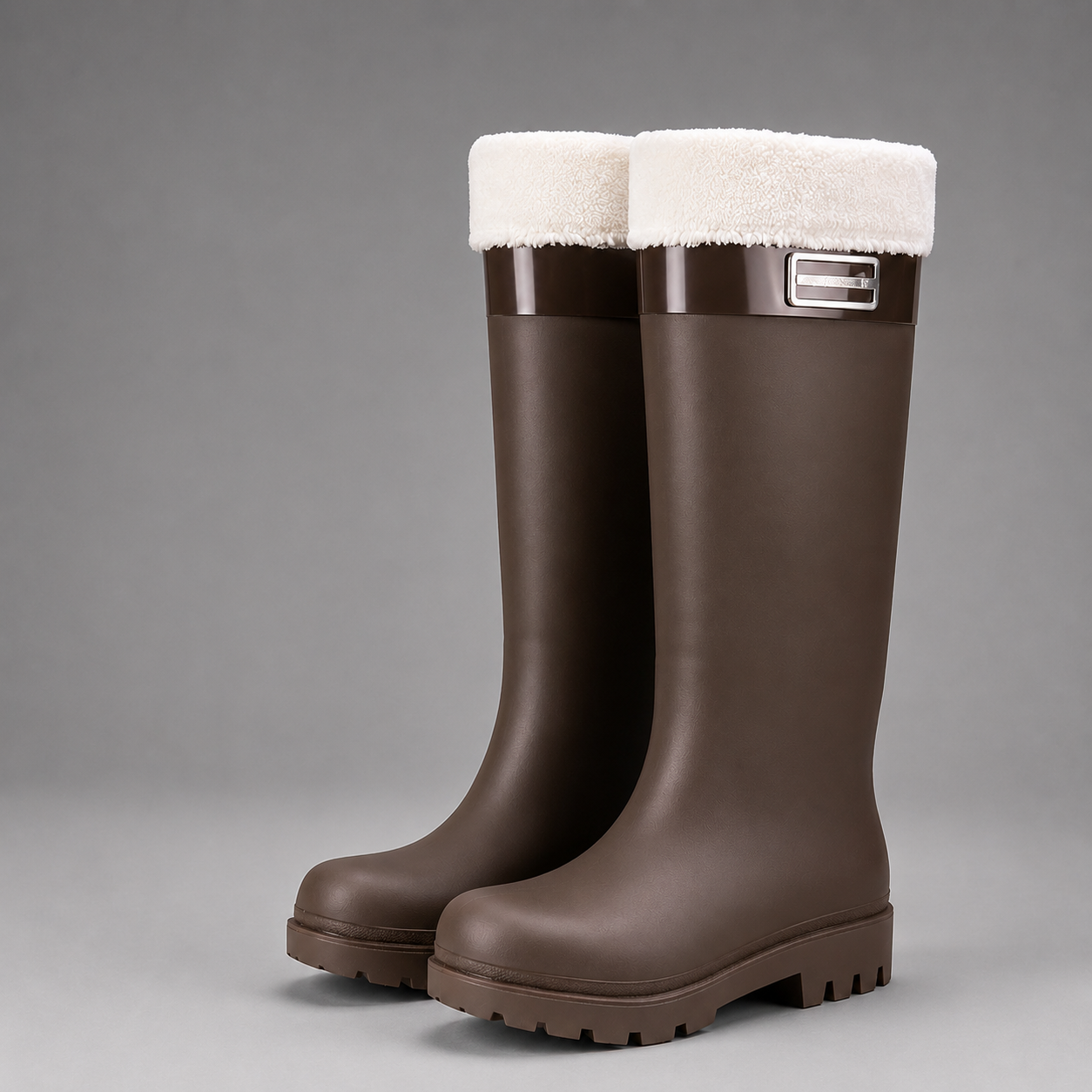 Bette | Fleece Lined Waterproof Wellington Boots