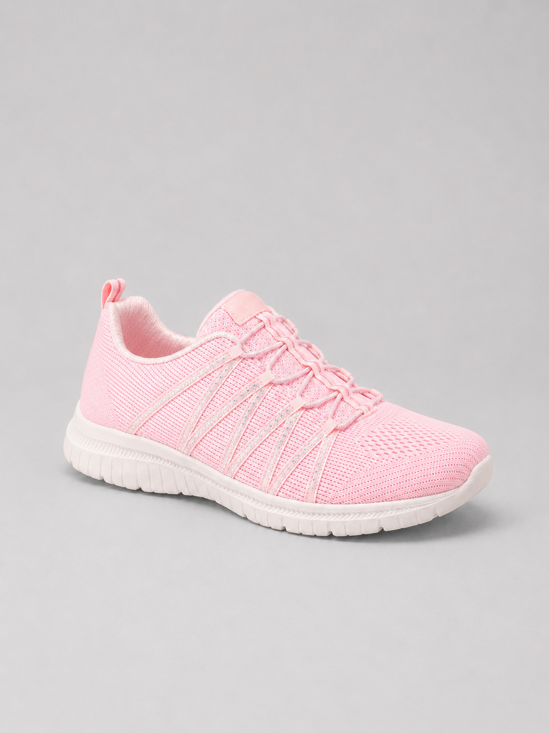 Maeve | Lightweight Sparkle Knit Slip-On Trainers