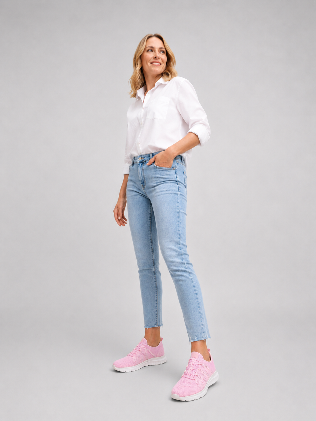 Maeve | Lightweight Sparkle Knit Slip-On Trainers