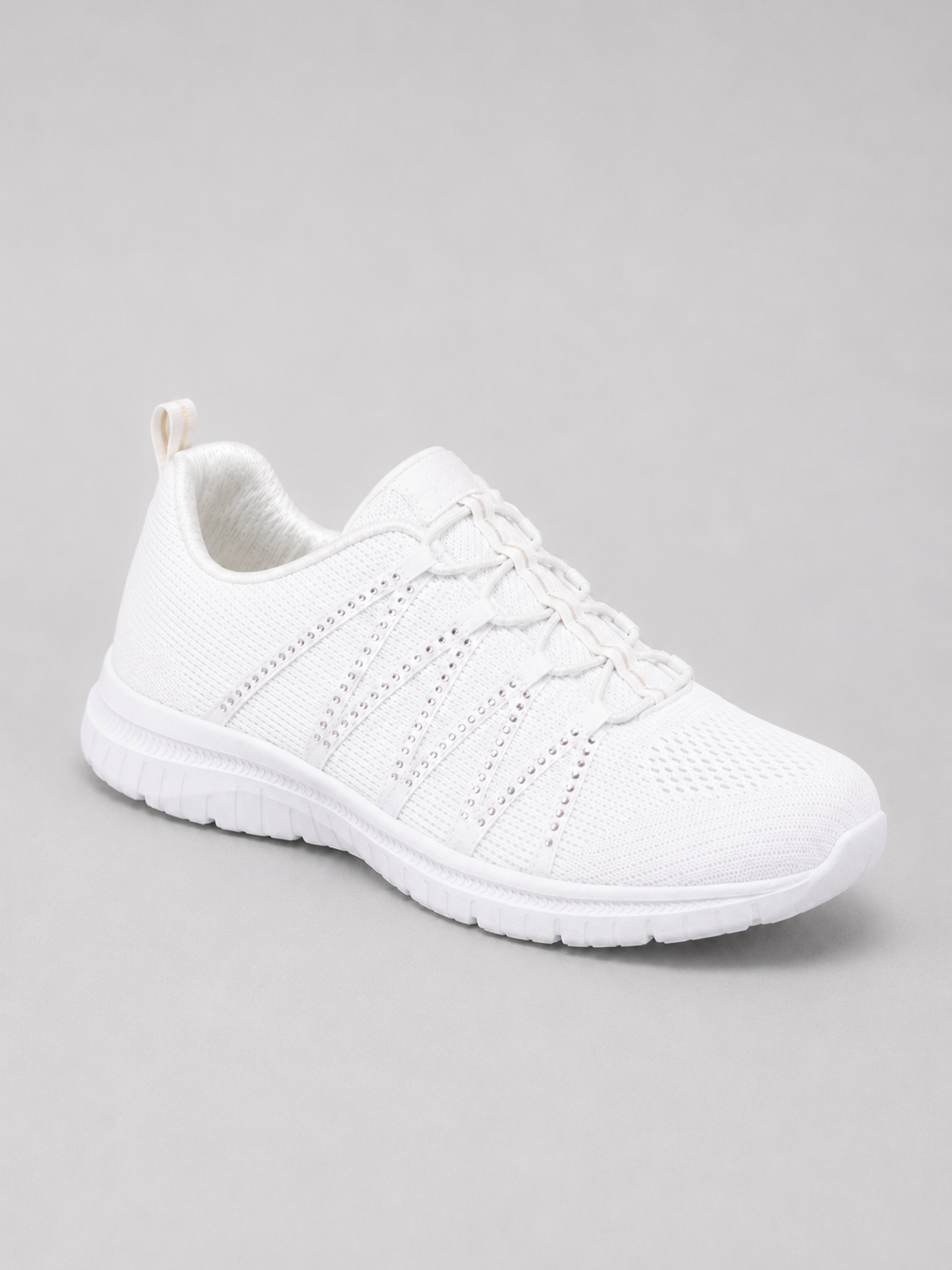Maeve | Lightweight Sparkle Knit Slip-On Trainers