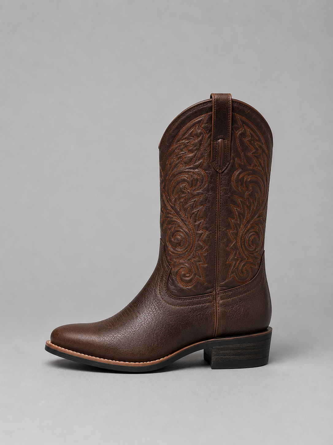 Colette | Leather-Look Western Cowboy Boots