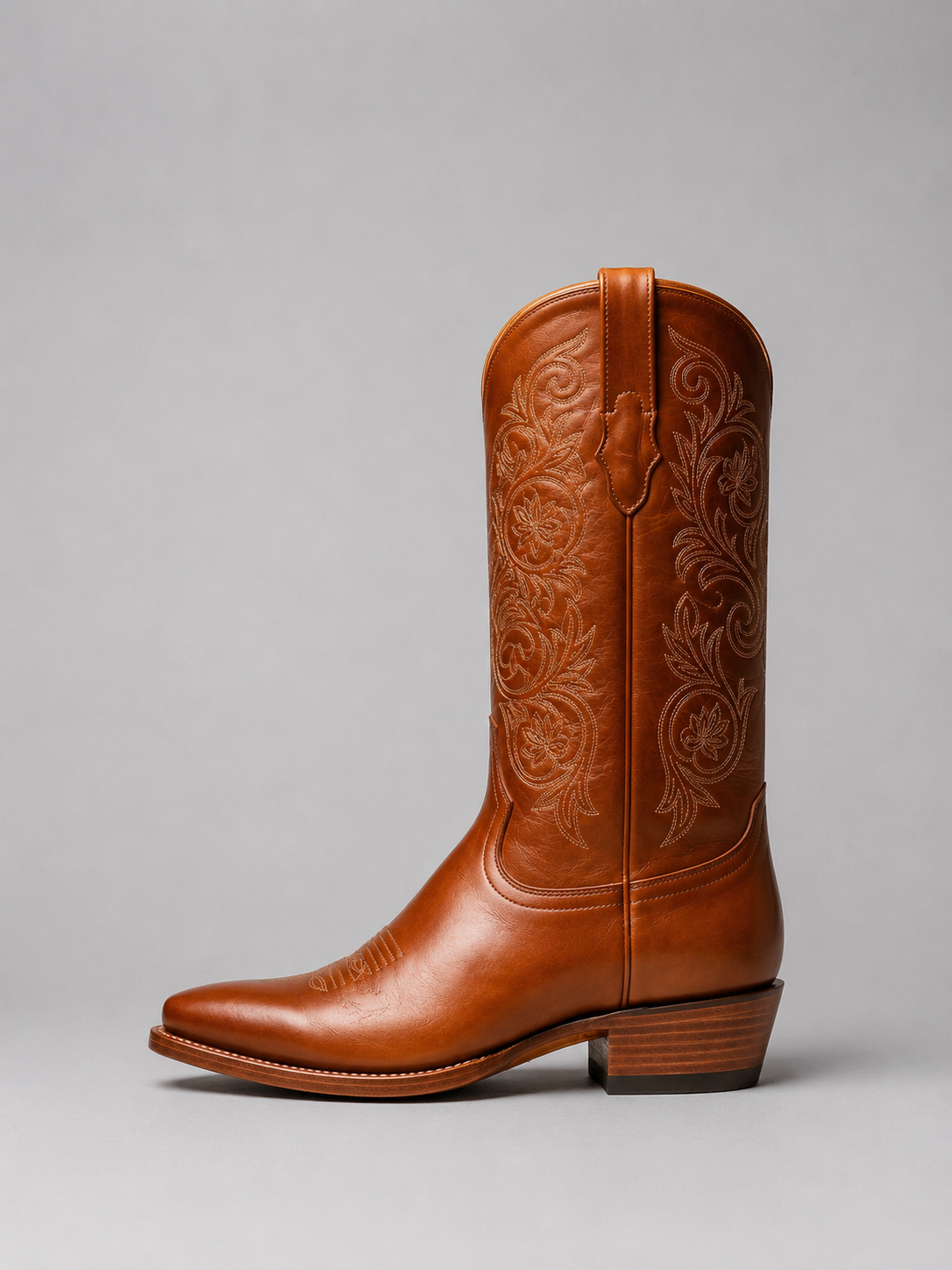 Odette | Embroidered Knee-High Western Cowboy Boot