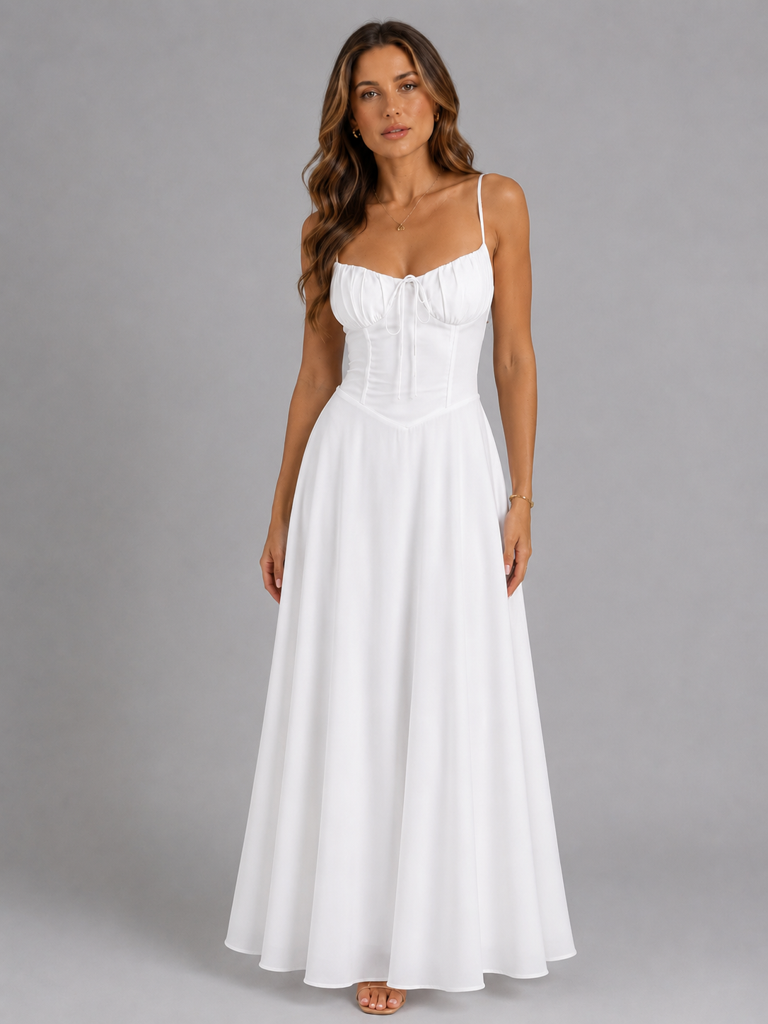 Beatrix | Strappy Flowing Maxi Dress