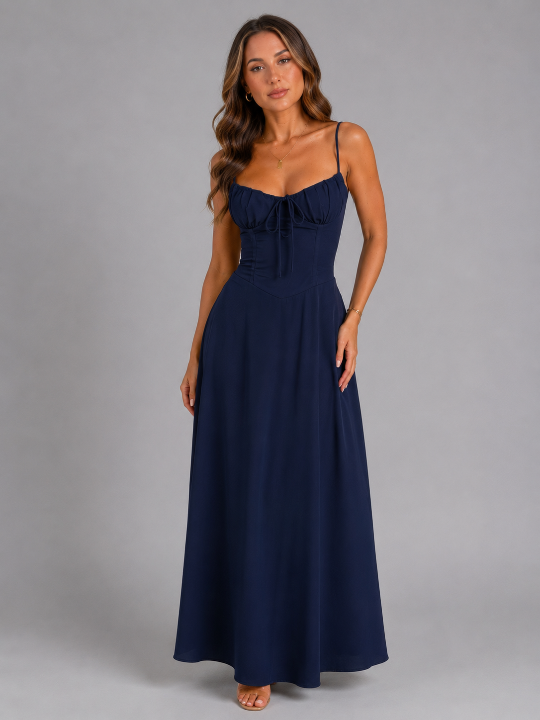 Beatrix | Strappy Flowing Maxi Dress
