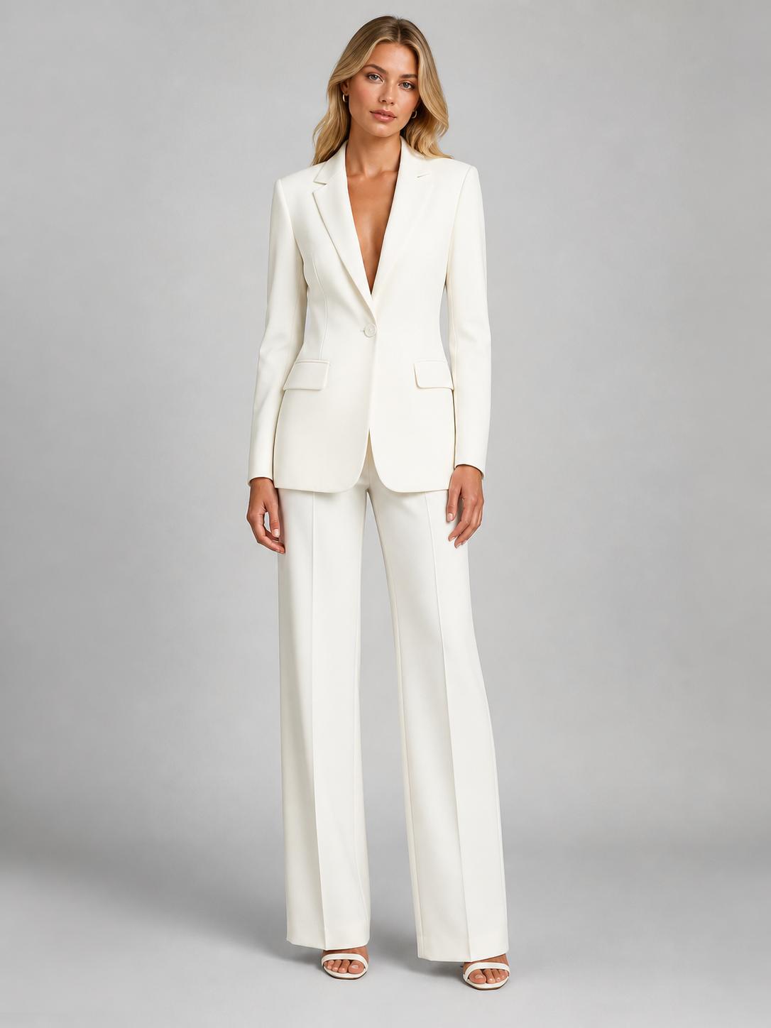 Corinna | Tailored Blazer & Wide-Leg Trousers Set
