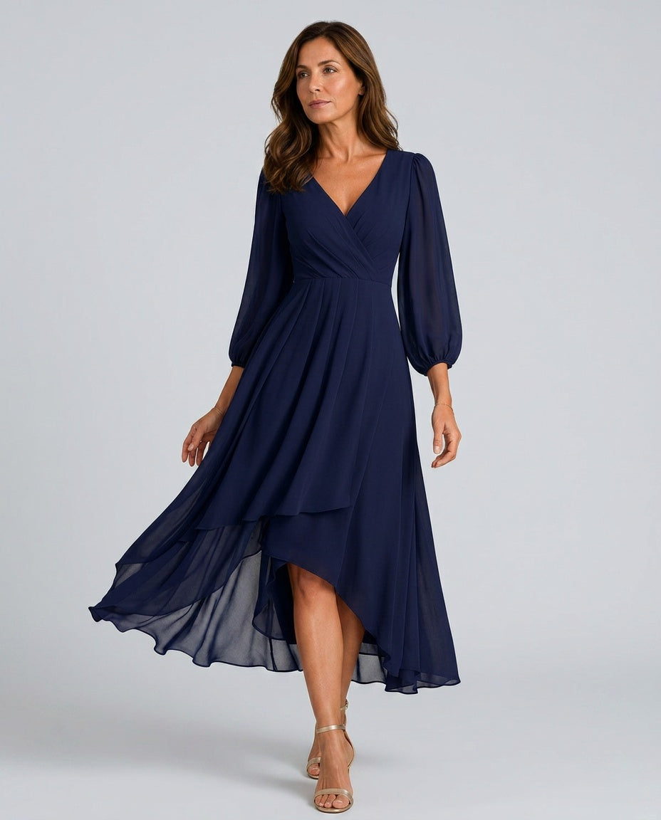 Seraphina | V-Neck Elegant Maxi Dress
