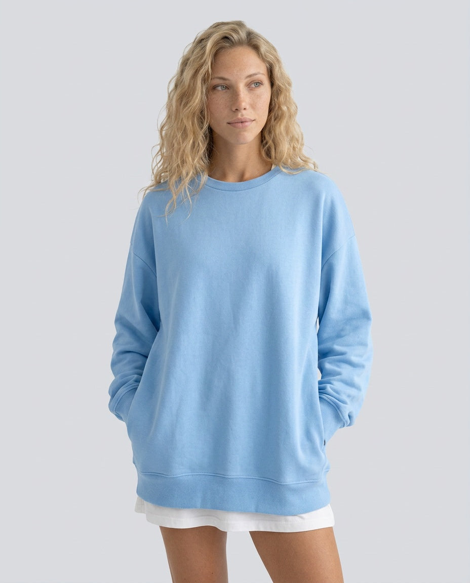 Camila | Oversized Crew Neck Sweatshirt