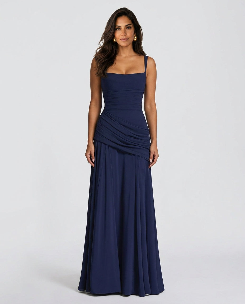 Sura | Off-Shoulder Flowy Maxi Dress