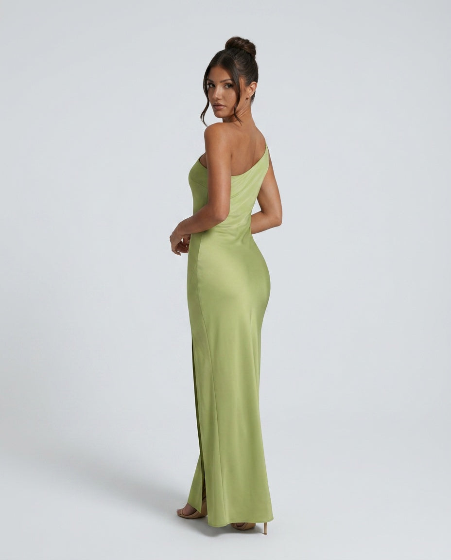 Lucia | Backless High Split Maxi Dress