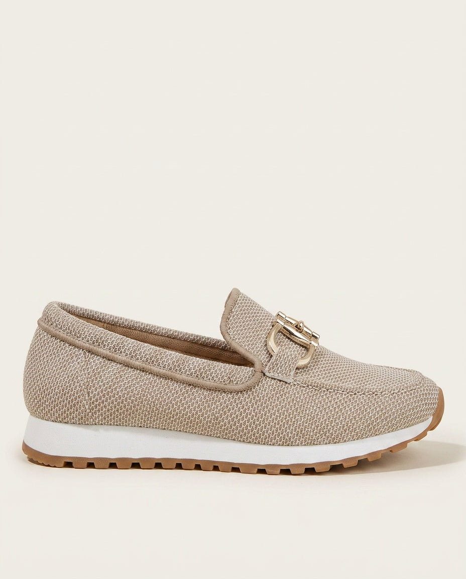 Celeste | Cushioned Sole Hybrid Loafer Sneakers