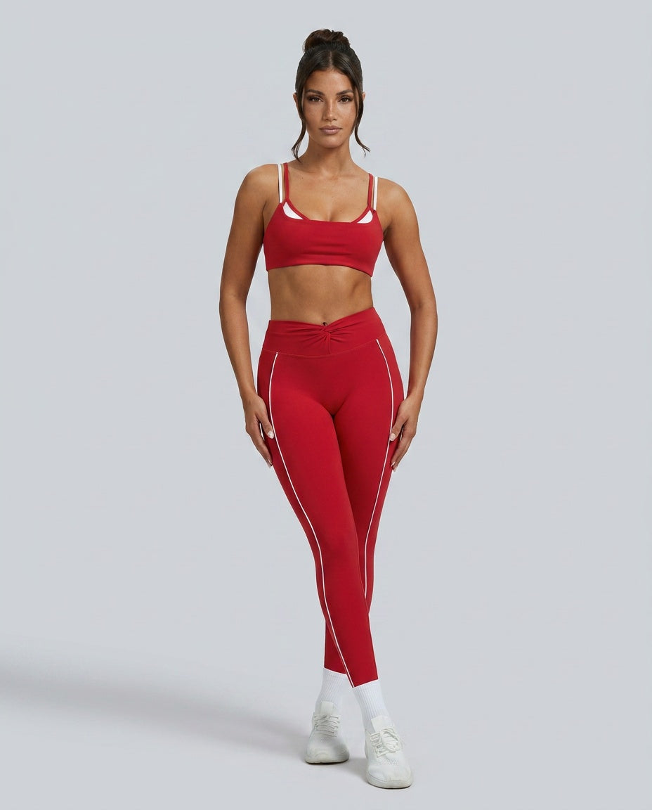 Paige | High Waist Twist Front Seamless Leggings