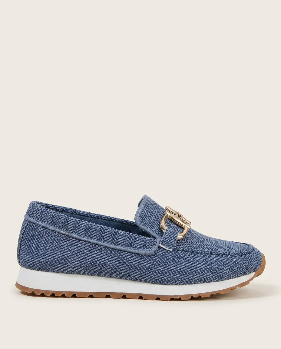 Celeste | Cushioned Sole Hybrid Loafer Sneakers