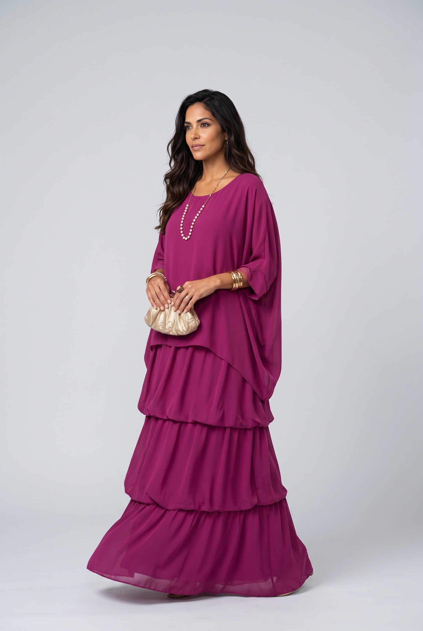 Verity | Tiered Maxi Dress