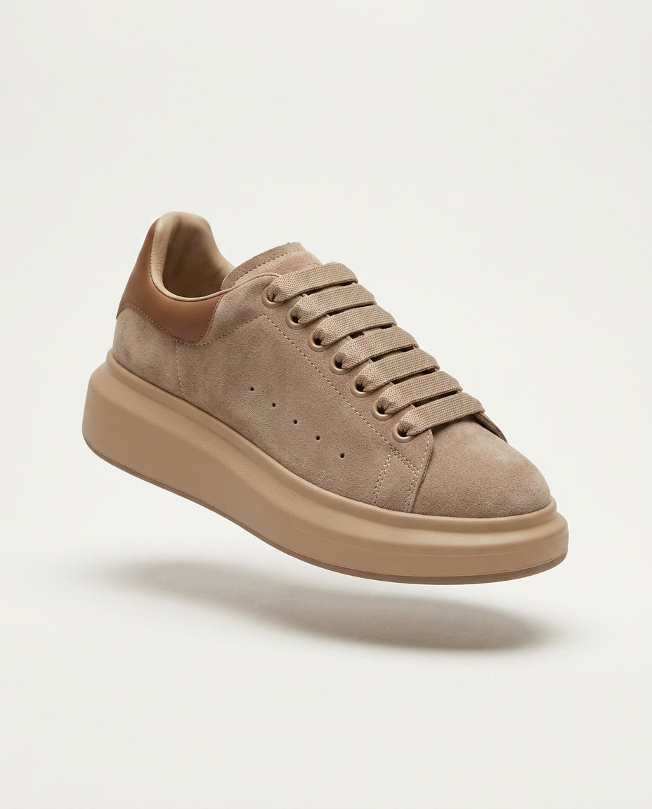 Verona | Suede-Look Platform Sneakers