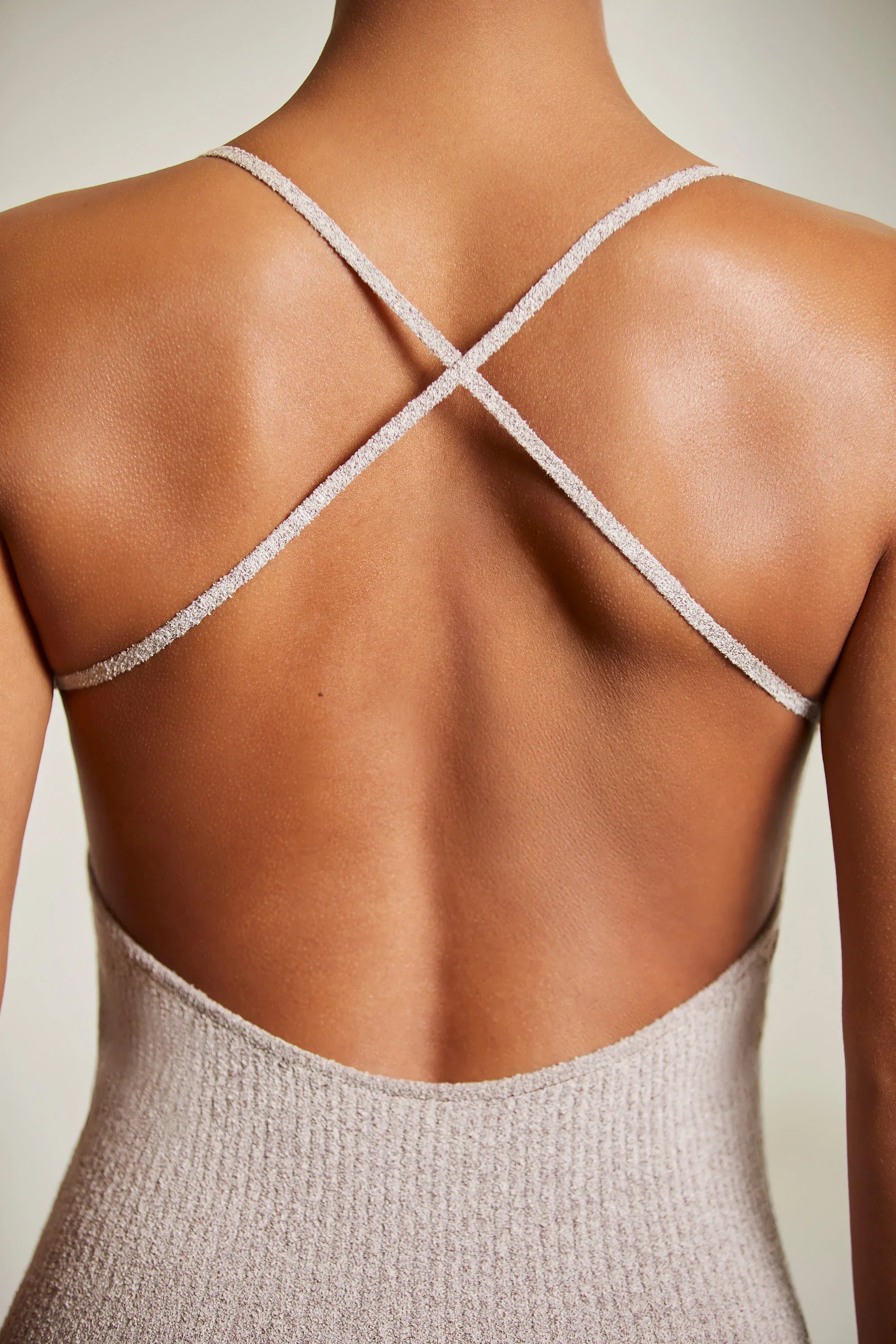 Dahlia | Chocolate Knit Backless Maxi Dress