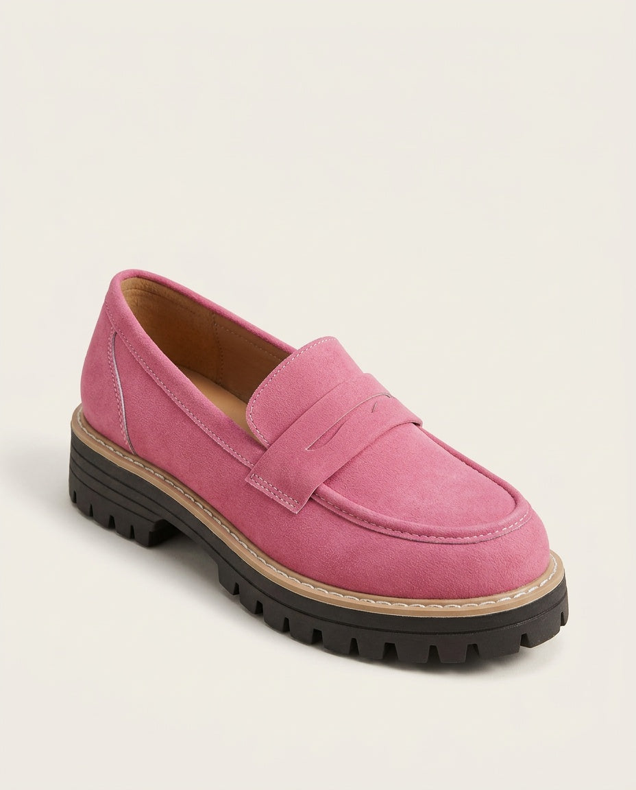 Sabine | Chunky Lug Sole Loafers