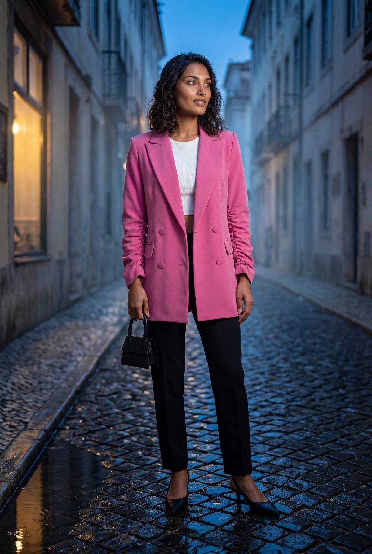 Juliette | Double-Breasted Classic Fit Blazer