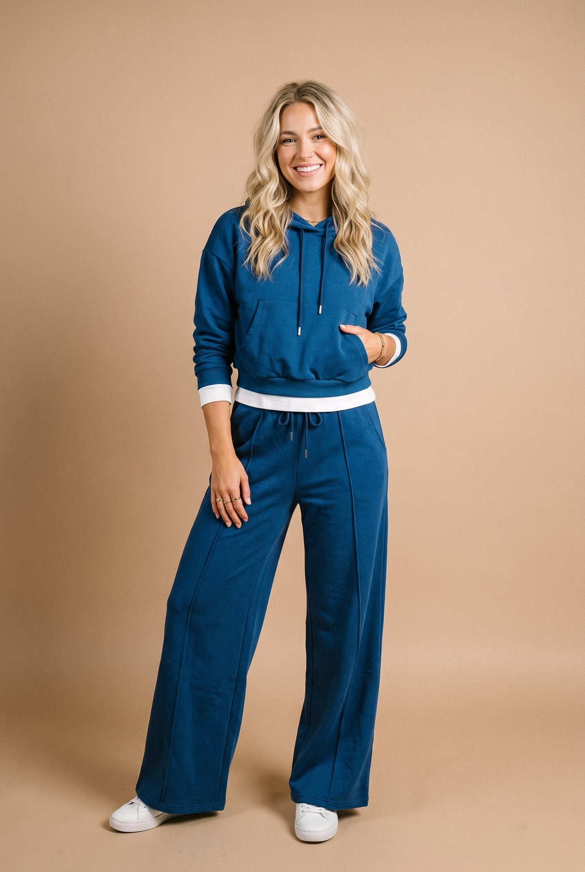 Verity | Relaxed Wide-Leg Hoodie Co-ord Set