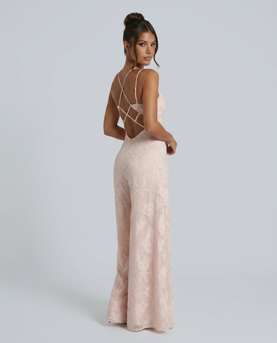 Quinn | Sweetheart Darted Satin-Look Maxi Dress