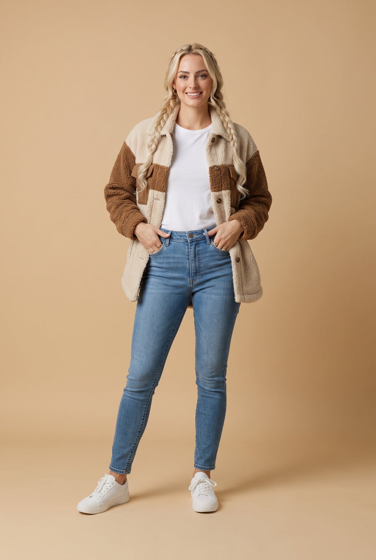 Winnie | Relaxed Fit Sherpa Jacket