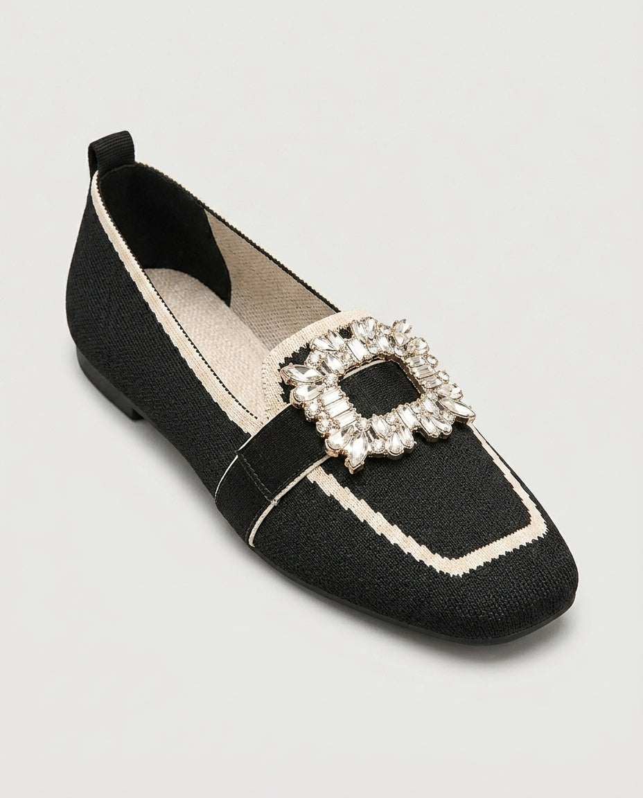 Emilia | Buckle Cushioned Footbed Loafers