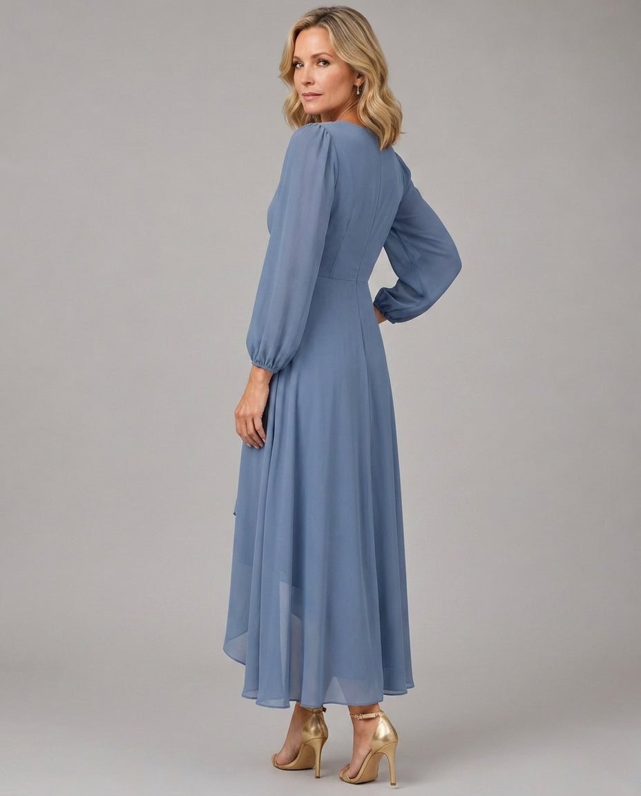 Seraphina | V-Neck Elegant Maxi Dress