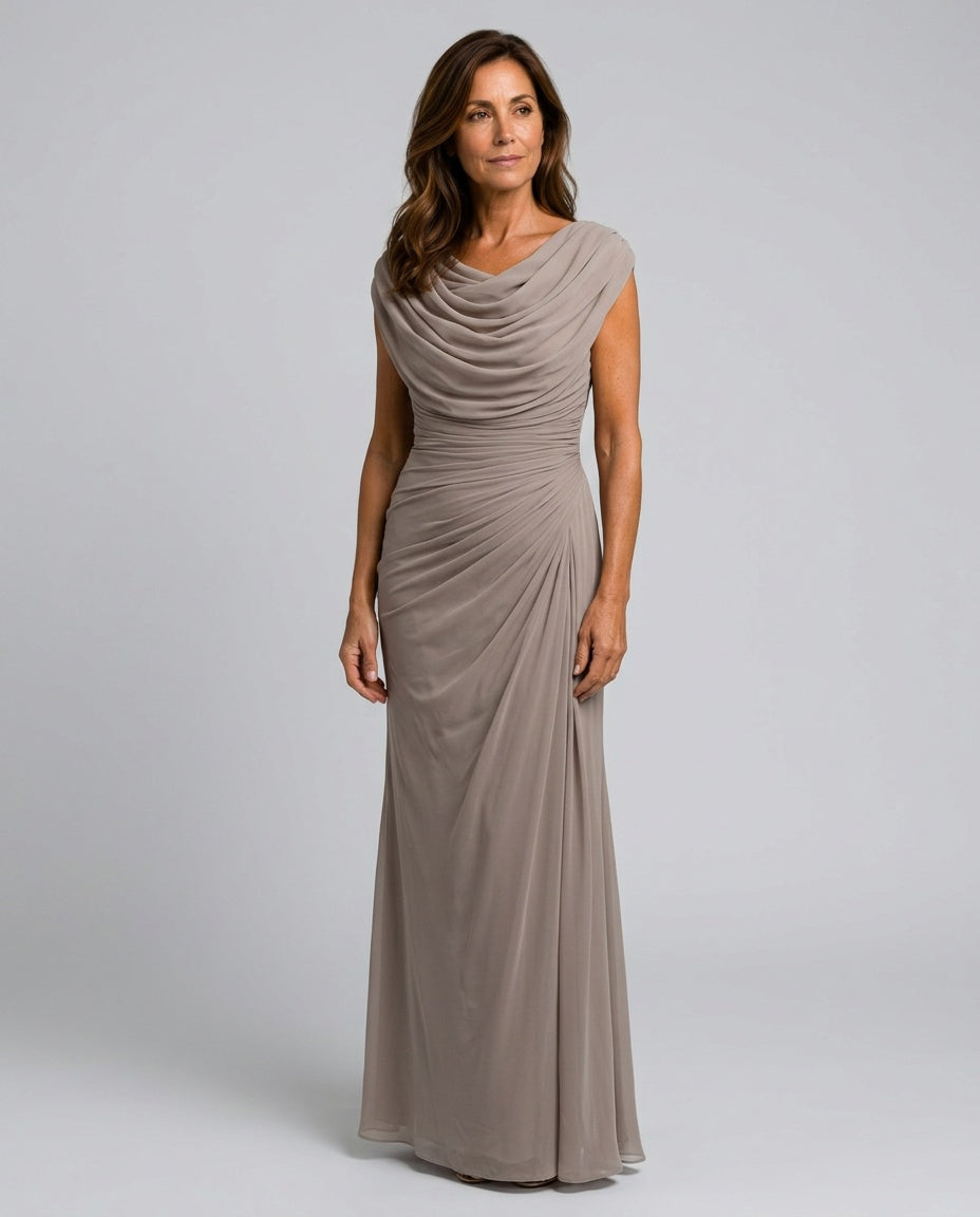 Billie | Draped Maxi Dress