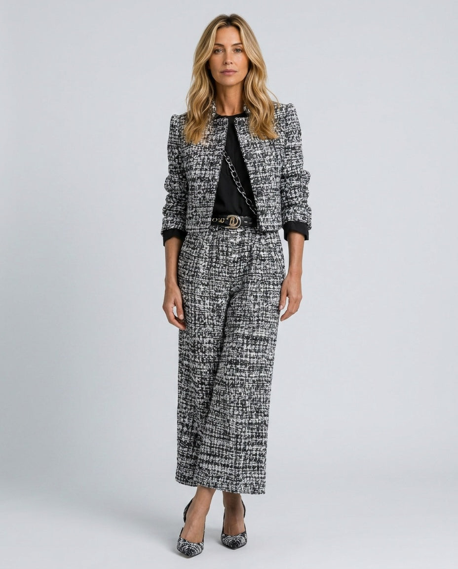 Alejandra | Tweed-Look Office Co-ord Set