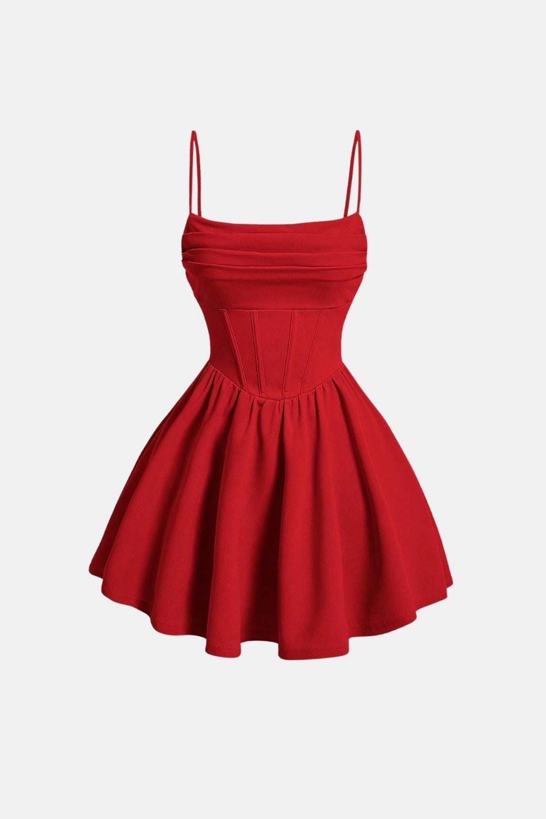 Ximena | Corset Panel Ruched Bust Mini Dress