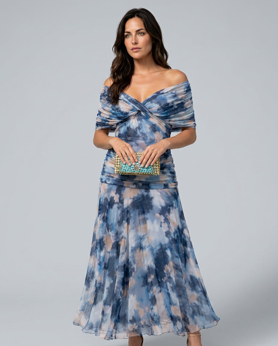 Saoirse | Flowy Lightweight Midi Dress