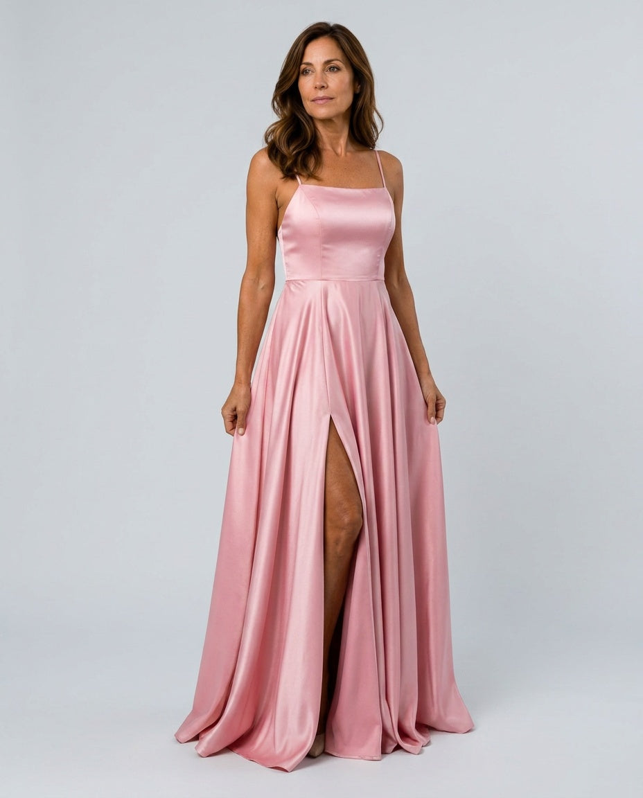 Sienna | Flowy Side Split Maxi Dress