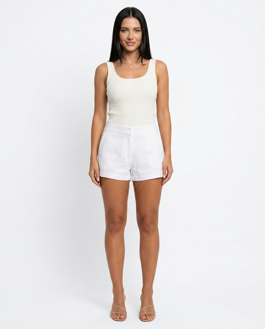Esme | High Waist Wide-Leg Shorts