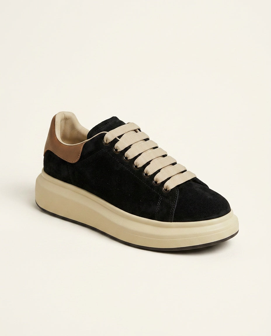 Verona | Suede-Look Platform Sneakers