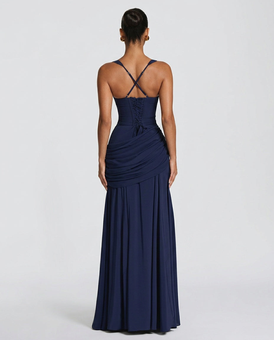 Sura | Off-Shoulder Flowy Maxi Dress
