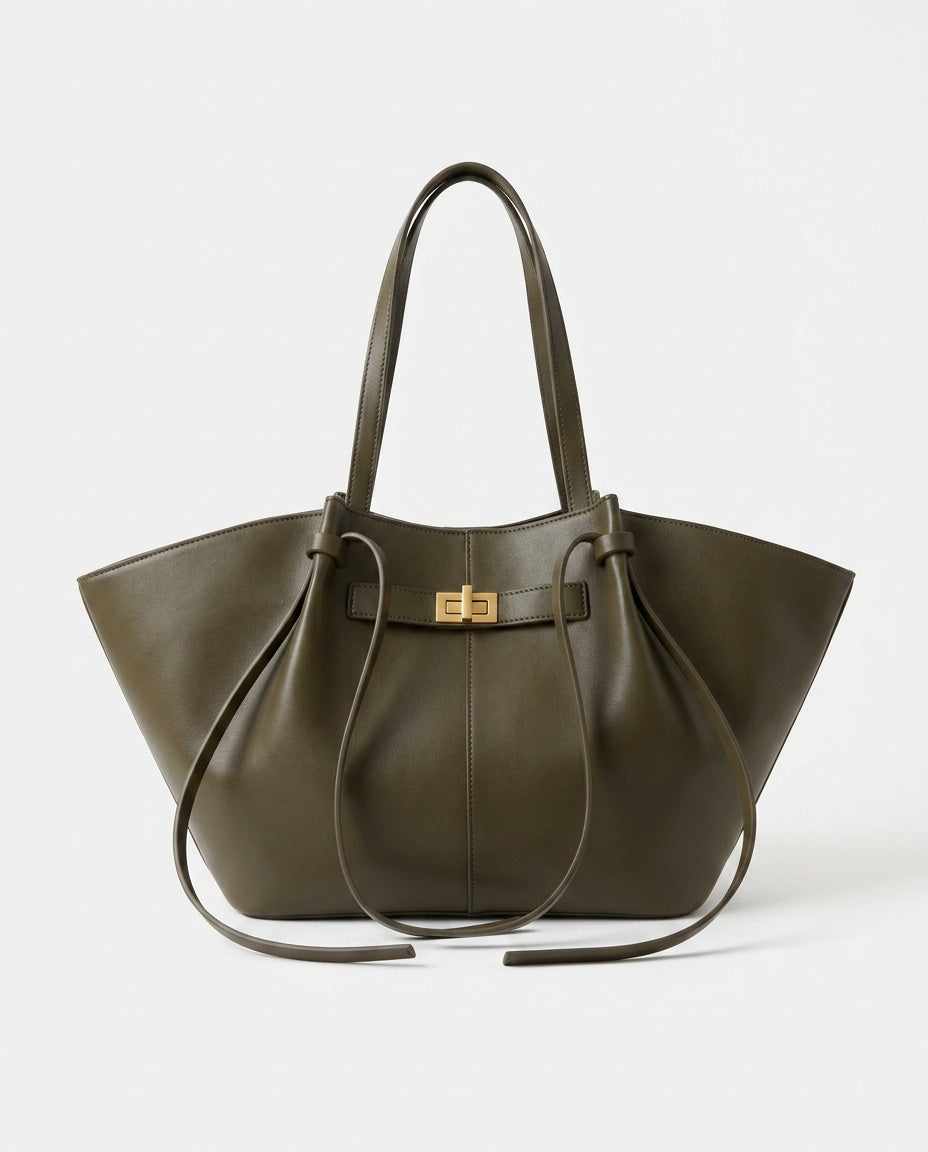 Gerda | Sculpted Slouchy Shoulder Shopper Bag