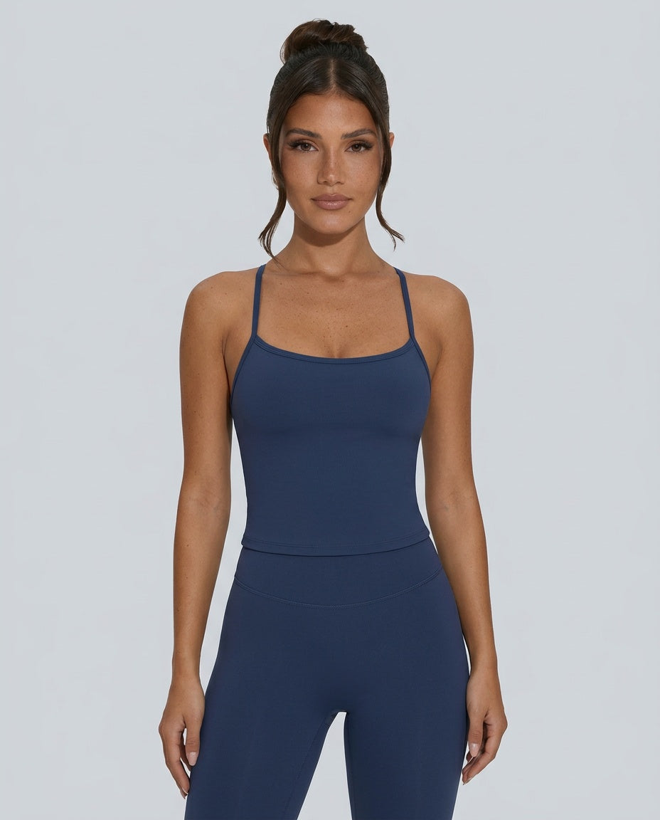 Sloane | Short Sleeve Sculpting Active Crop Top