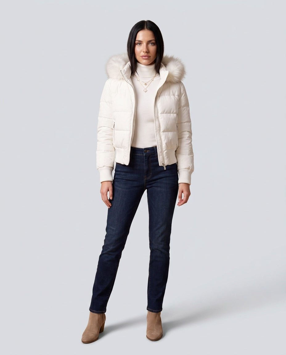 Sofia | Hooded Quilted Jacket