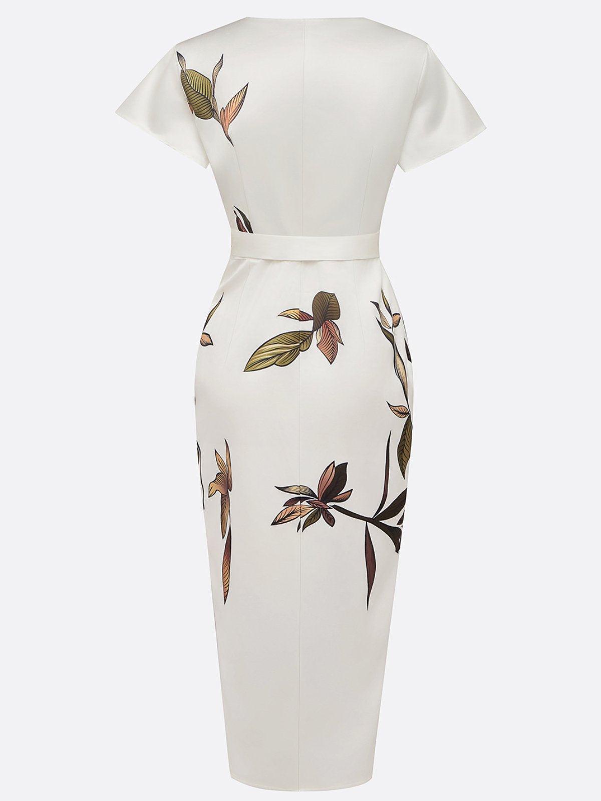 Thea | Wrap Midi Dress
