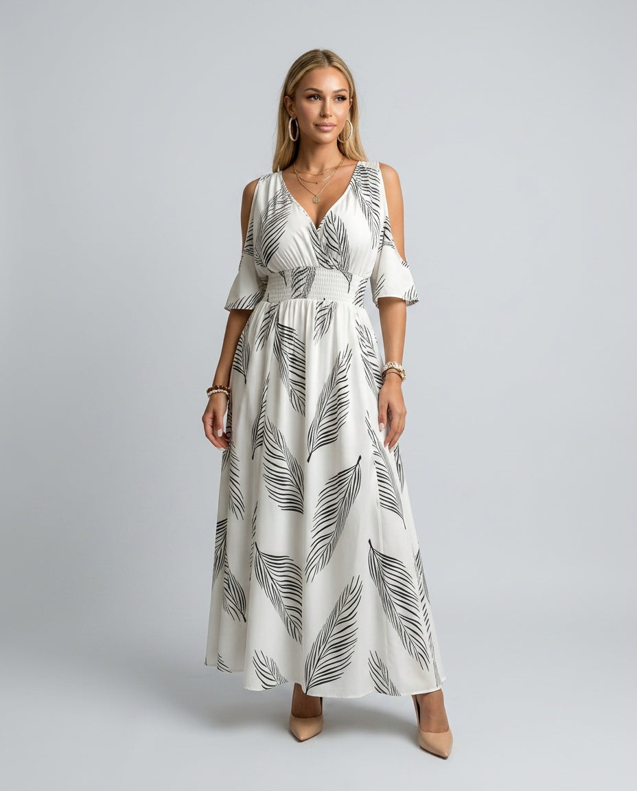 Layla | Bohemian Split Hem Maxi Dress